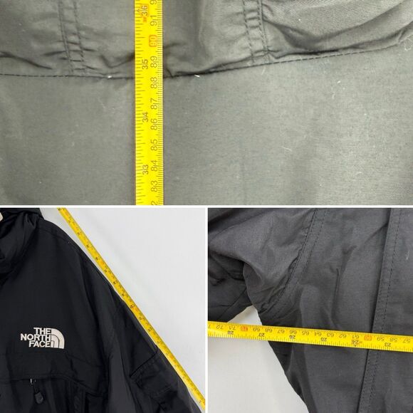VTG THE NORTH FACE Size XL Black Mens Goosedown Parka Hooded Jacket - Picture 10 of 16